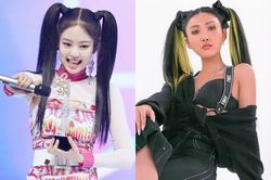 Jennie và dàn mỹ nhân Hàn trông khác biệt khi buộc tóc hai bên