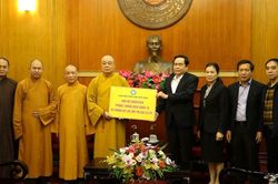 Giáo hội Phật giáo Việt Nam tặng 5 phòng áp lực âm chống dịch Covid-19
