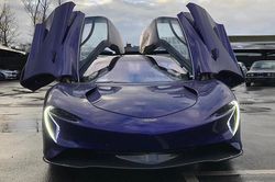 Ngắm 'tuyệt tác' Purple McLaren Speedtail