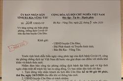 Bắc Giang, Bà Rịa-Vũng Tàu tạm dừng đón khách du lịch