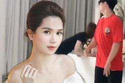 Fan thót tim khi Ngọc Trinh trượt chân ngã cắm đầu vào bàn khi… tập nhảy
