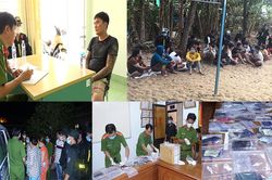 Triệt phá 'ổ tài xỉu' lớn ở An Giang