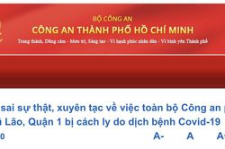 Sự thật thông tin Công an phường Phạm Ngũ Lão bị cách ly do nhiễm Covid-19