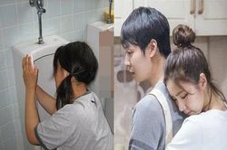 Cách hành xử đáng khâm phục của ông chồng thấy vợ mình vẫn đang hì hục cọ toa lét lúc 1h sáng
