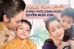 Nhật Kim Anh chính thức giành được quyền nuôi con sau nhiều ồn ào đấu tố chồng cũ