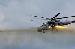 Mi-35M của Nga nã đạn nhầm vào nhà dân