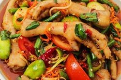 Cách làm chân gà xốt Thái chua, ngọt, giòn ngon không thể cưỡng lại