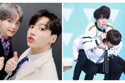 'Tan chảy' với khoảnh khắc tình bể bình của cặp anh em 'cừu xiên nướng' Suga Jungkook BTS