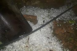 Mưa đá gây thiệt hại tại huyện Mai Sơn