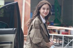 Angelababy được khen đẹp hơn sau tăng cân