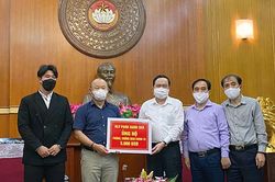 Thầy Park ủng hộ 5.000 USD cho 'Quỹ phòng chống dịch Covid-19'