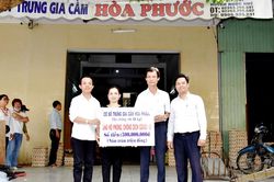 Tiếp nhận hơn 600 triệu đồng ủng hộ phòng, chống dịch Covid-19