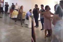 Bạn gái cũ của chú rể xông vào đám cưới tát cô dâu và câu nói khiến quan khách chứng kiến 'hoang mang'
