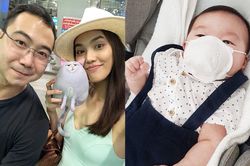 Ông xã Lan Khuê hào hứng tập thể dục cùng con trai, 'cưng xỉu' với phản ứng của Connor
