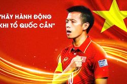 Tiền vệ Văn Quyết: 'Góp bàn tay trong vạn bàn tay'