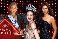 Khánh Vân kết thân hoa hậu Colombia - Ấn Độ, khẳng định không phẫu thuật thẩm mỹ thi Miss Universe