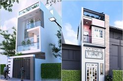 'Đẹp nao lòng' 10 mẫu nhà phố 3 tầng giá chỉ 1 tỷ ai cũng ao ước