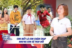 Phương Mỹ Chi 'cười ngất' vì cậu bé 10 tuổi thần tượng Quang Hải: 'Anh thắng nhiều để em được đi bão'