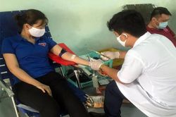 Vận động hiến được 204 đơn vị máu