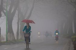 Bắc bộ lạnh 15 độ C kèm mưa phùn, trời rét