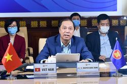 ASEAN bàn biện pháp phối hợp đối phó COVID-19