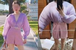 Hí hửng đặt bộ jumpsuit sang chảnh, đến khi mặc thử cô gái mới 'khóc ròng' khi nhìn mình trong gương