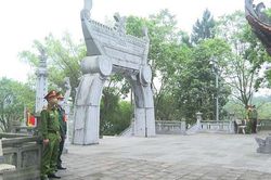 Triển khai phương án đảm bảo an ninh trật tự lễ Giỗ Tổ Hùng Vương