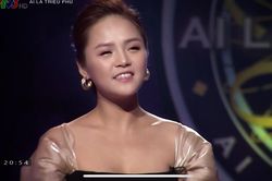 My 'sói' Thu Quỳnh nổi da gà khi ngồi ghế nóng 'Ai là triệu phú'