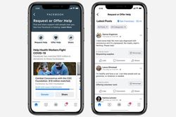 Facebook phát hành tính năng 'trợ giúp cộng đồng' phòng chống COVID-19