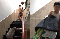 Tưởng được bố bế đi ngủ, ai ngờ cậu bé bị bỏ rơi 'phũ phàng' chỉ vì nhân vật này