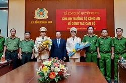 Điều động, bổ nhiệm Giám đốc Công an tỉnh Khánh Hòa