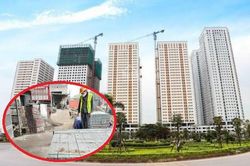'Chống lệnh' Chủ tịch Hà Nội, công trường xây dựng vẫn thi công giữa mùa dịch