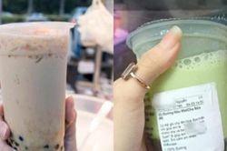 Lên mạng 'order' trà sữa an ủi bạn, cô gái 'đứng hình' vì dòng chữ nhân viên để lại trên cốc