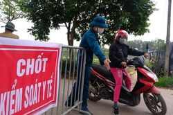 Huyện Mê Linh: Nhắc nhở, xử phạt 29 trường hợp không đeo khẩu trang phòng dịch Covid-19