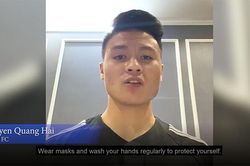 Quang Hải được AFC chọn để truyền cảm hứng cho toàn cầu