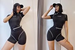 Ngày cách ly thứ 4: Ngọc Hân bất ngờ 'đổi gió' với style hầm hố, sexy làm fans 'đổ rạp'