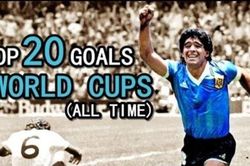 Chiếu lại 20 bàn thắng đẹp nhất lịch sử World Cup
