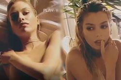 Cách ly tránh dịch, thiên thần nội y Stella Maxwell tung clip bán nude nóng bỏng