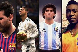 Xem Ronaldo, Messi đọ tài Pele và Maradona
