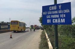 Tháng 9-2020 phải hoàn thành sửa chữa mặt cầu Thăng Long