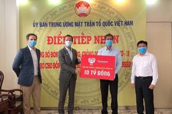 Hơn 52 tỷ đồng ủng hộ chống Covid-19 ở điểm tiếp nhận phía Nam