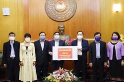 Tiếp nhận thêm nhiều ủng hộ phòng chống dịch Covid-19