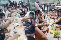 Mua rượu qua mạng, 30 người nhậu tưng bừng trong khu cách ly