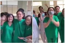 Các bác sĩ Bình Thuận ôm nhau khóc vì tin vui từ bệnh nhân Covid-19 cuối cùng