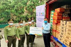 Công an Thủ đô tiếp nhận hàng nghìn sản phẩm hỗ trợ phòng, chống dịch Covid-19 từ Nestlé Việt Nam