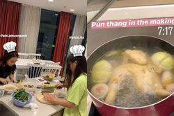 Cách ly toàn xã hội, hot girl Việt thi nhau khoe thành quả nấu ăn