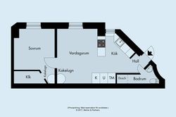 Căn hộ 45m² sáng bừng với sắc trắng bao trùm, đồ nội thất nổi bật