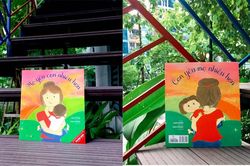 Ba cuốn sách song ngữ đầy chất thơ dạy trẻ về tình yêu thương