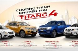 Tháng 4 xe tiếp tục giữ đà giảm giá