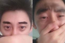 Lén lấy đồ trang điểm của bạn gái để kẻ lông mày, anh chàng 'khóc ròng' vì lấy nhầm thứ không ngờ này